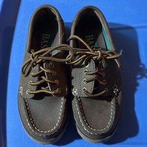 NWOT Bass Leather Loafers Boys Size 12 M